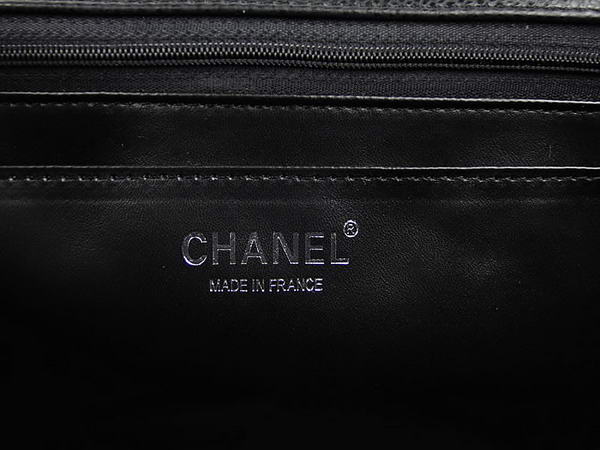 Chanel 2.55 Series Caviar Leather Large Flap Bag A36070 Black