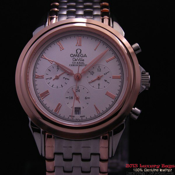 OMEGA DE VILLE CO-AXIAL Chronometer Red Gold on Red Gold Strap OM77520