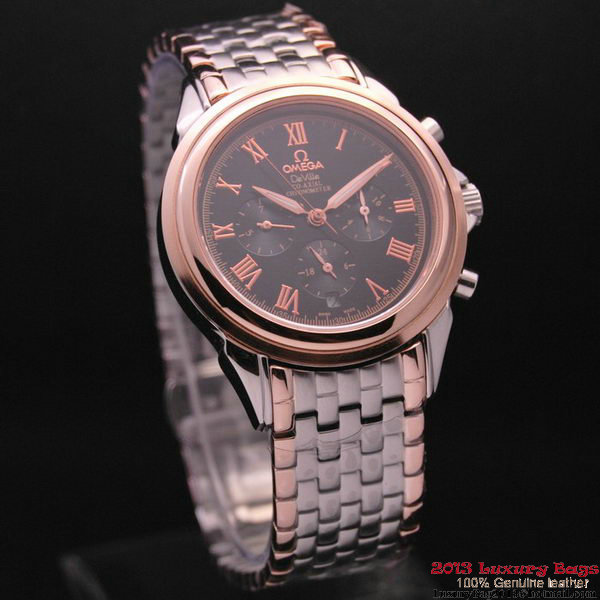 OMEGA DE VILLE CO-AXIAL Chronometer Red Gold on Red Gold Strap OM77521