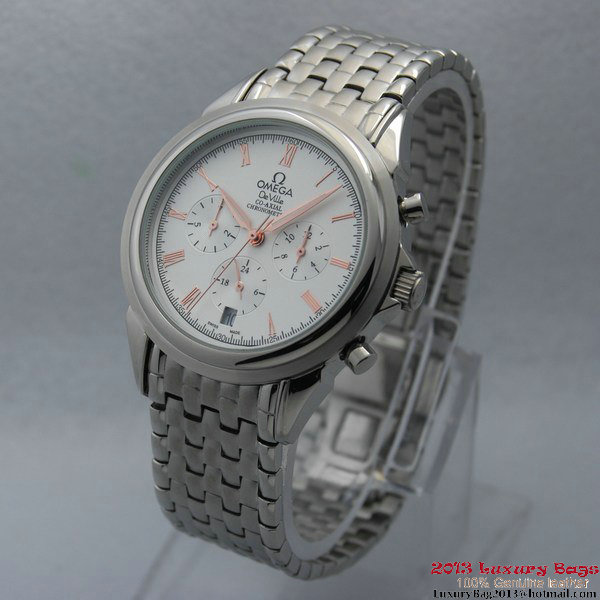 OMEGA DE VILLE CO-AXIAL Chronometer Steel on Steel Strap OM77513