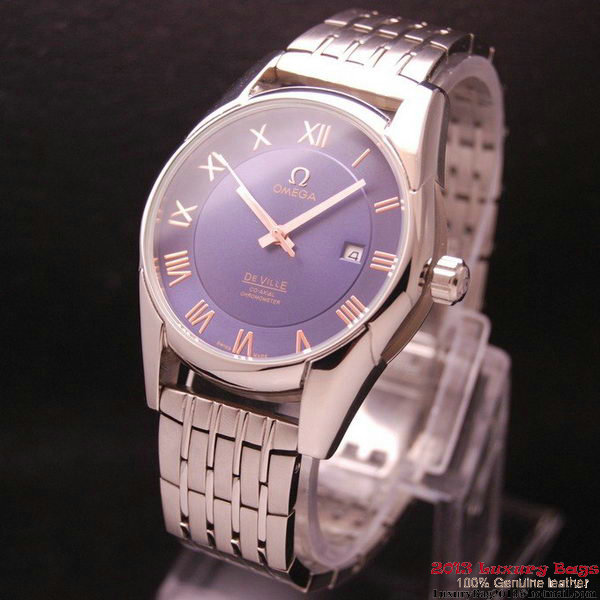 OMEGA DE VILLE Co-AXIAL CHRONOMETER Steel on Steel Strap OM77014