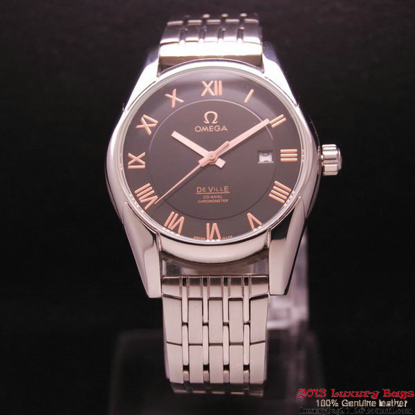 OMEGA DE VILLE Co-AXIAL CHRONOMETER Steel on Steel Strap OM77015