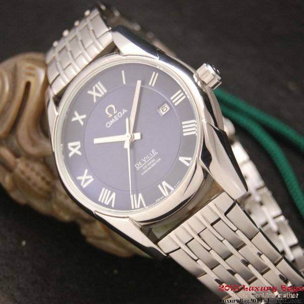 OMEGA DE VILLE Co-AXIAL CHRONOMETER Steel on Steel Strap OM77017