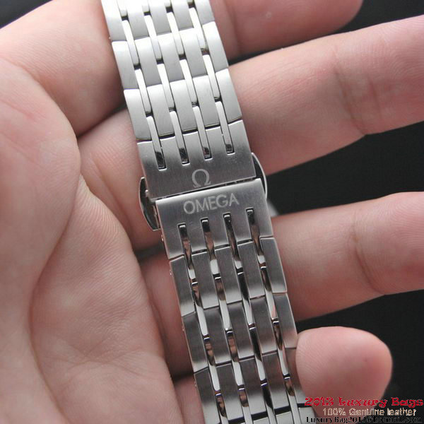 OMEGA DE VILLE HOUR VISION ANNUAL CALENDAR Steel on Steel Strap OM77116