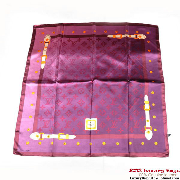 Louis Vuitton Scarves Silk WJLV086-4 Purple