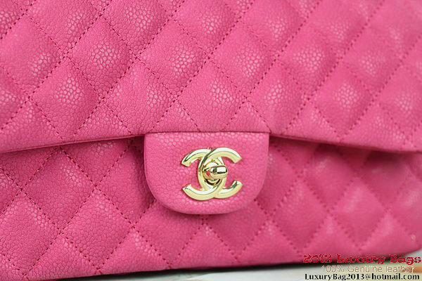 Chanel 2.55 Series A01112 Rose Original Leather Classic Flap Bag Gold