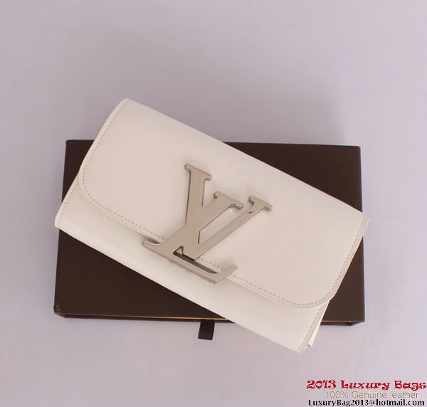 Louis Vuitton Vivienne LV Long Wallet M58171 White