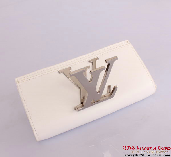 Louis Vuitton Vivienne LV Long Wallet M58171 White