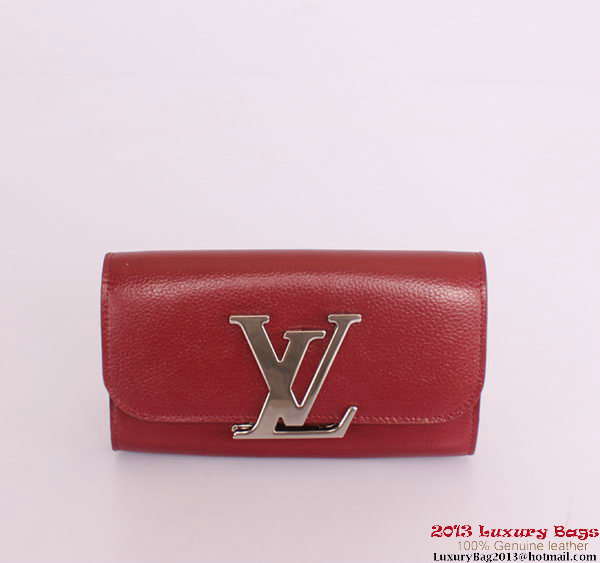 Louis Vuitton Vivienne LV Long Wallet M58177 Cherry