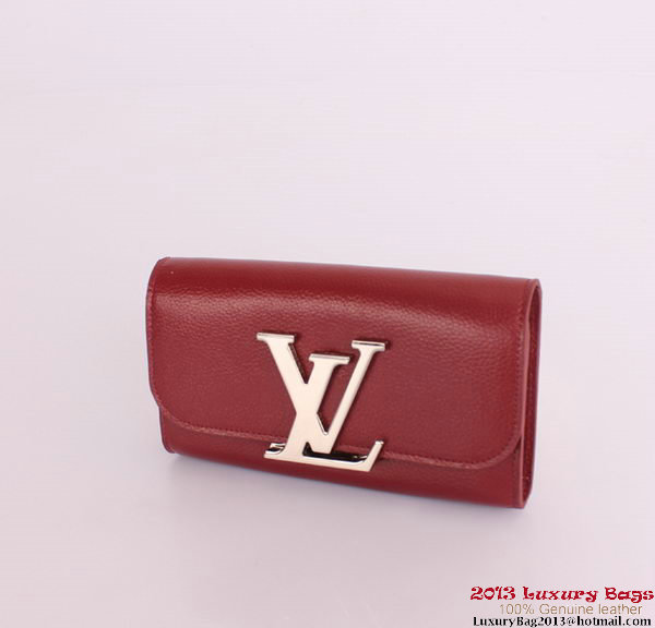 Louis Vuitton Vivienne LV Long Wallet M58177 Cherry