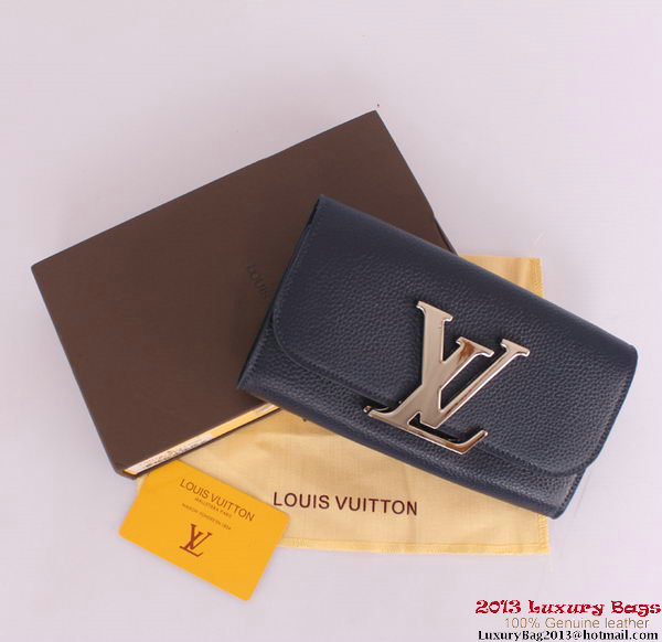 Louis Vuitton Vivienne LV Long Wallet M58177 RoyalBlue