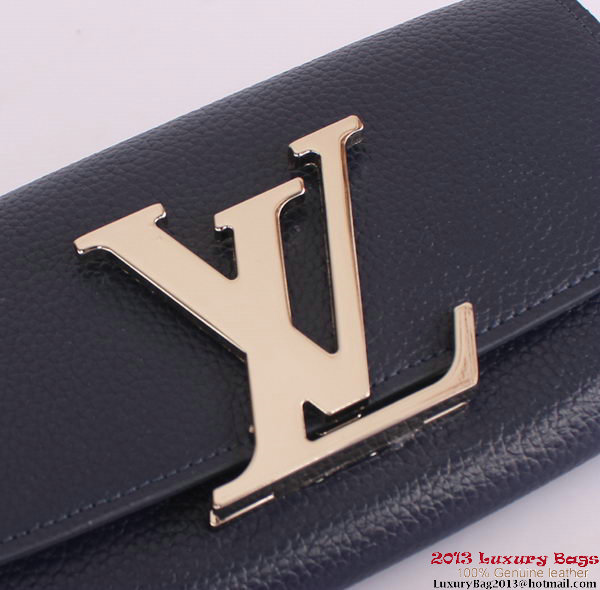 Louis Vuitton Vivienne LV Long Wallet M58177 RoyalBlue