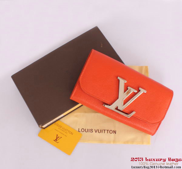 Louis Vuitton Vivienne LV Long Wallet M58178 Orange