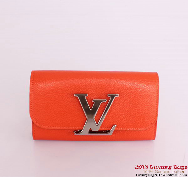 Louis Vuitton Vivienne LV Long Wallet M58178 Orange