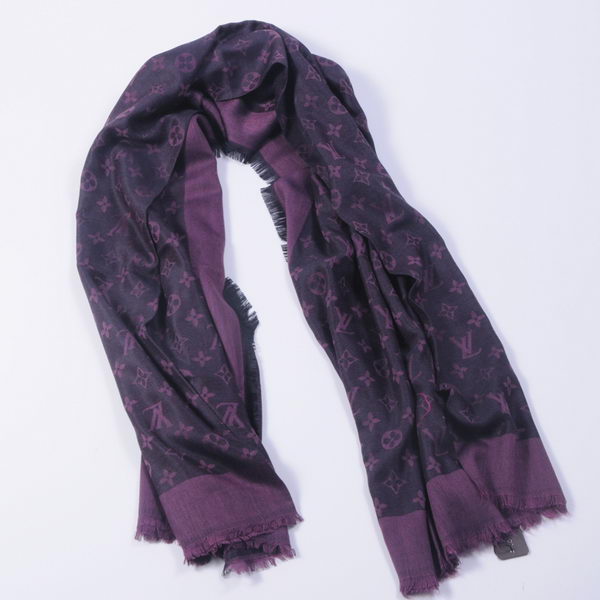 Louis Vuitton Scarves Cotton WJLV091 Purple