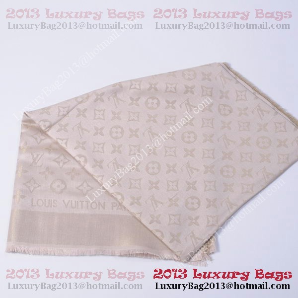 Louis Vuitton Scarves Cotton WJLV092 Apricot&Gold