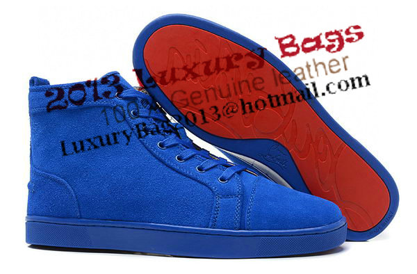 Christian Louboutin Rantus Orlato Mens Flat CL737 Blue