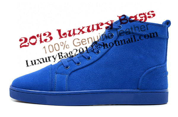 Christian Louboutin Rantus Orlato Mens Flat CL737 Blue