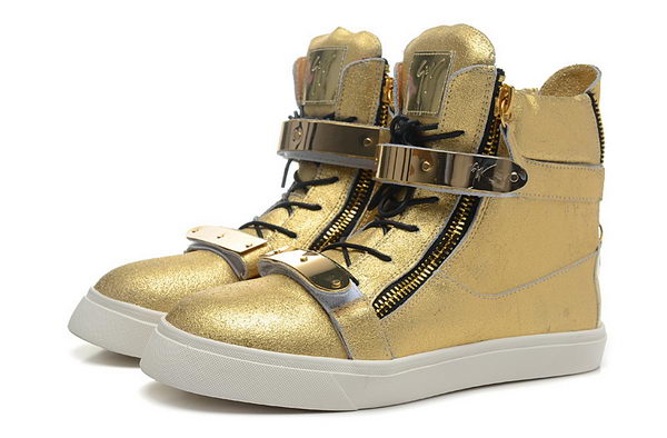 Giuseppe Zanotti Men Sneakers GZ0152 Gold