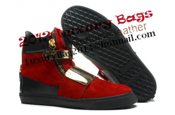 Giuseppe Zanotti Men Sneakers GZ0157 Red