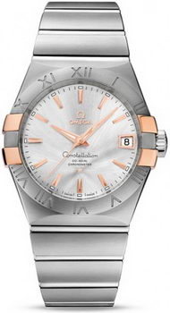 Omega Constellation Chronometer 38mm Watch 158630AD