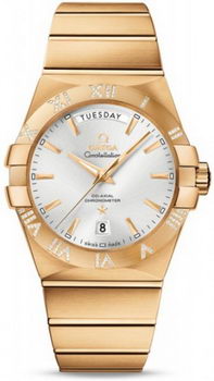 Omega Constellation Day Date Watch 158631A