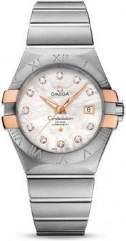 Omega Constellation Brushed Chronometer Watch 158625B