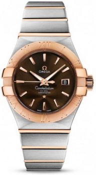 Omega Constellation Brushed Chronometer Watch 158625E