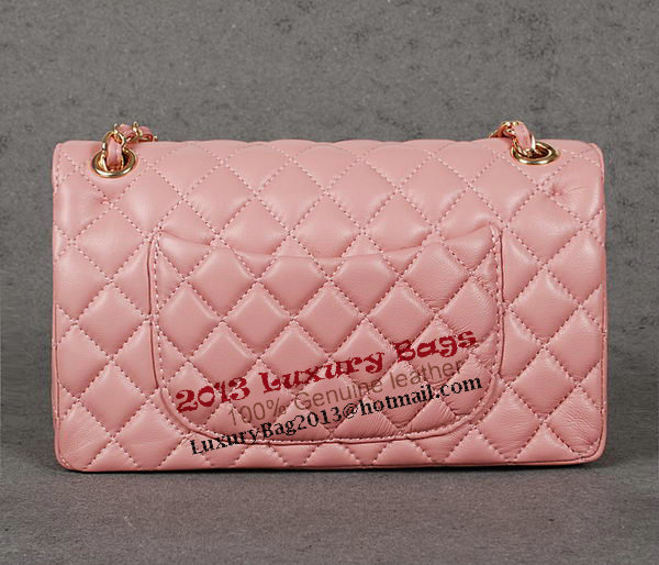 Chanel 2.55 Series Classic Flap Bag Pink Sheepskin 1112 Multicolour