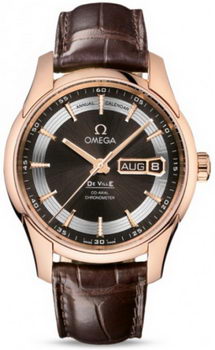 Omega De Ville Hour Vision Annual Calendar Watch 158611A