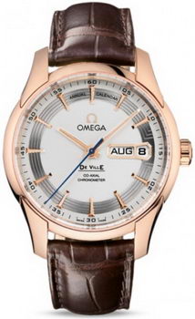 Omega De Ville Hour Vision Annual Calendar Watch 158611B