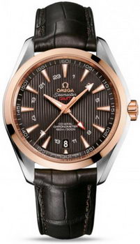 Omega Seamaster Aqua Terra 150 M GMT Watch 158587E