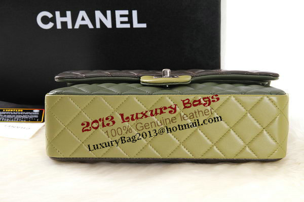 Chanel 2.55 Series Original Leather Classic Flap Bag A01112 Green