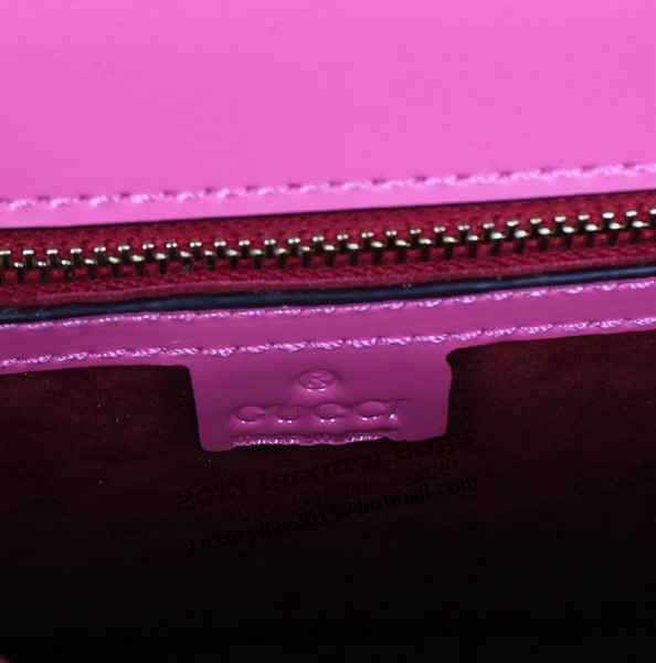 Gucci Lady Lock Calf Leather Briefcase Clutch 331823 Pink