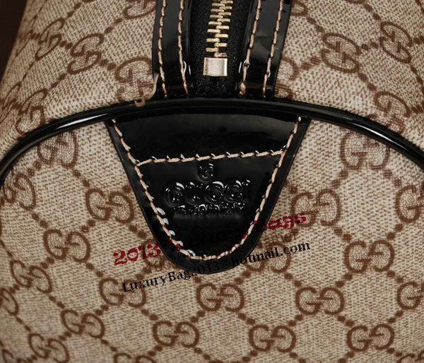 Gucci Joy Supreme Dog Canvas Boston Bag 189895