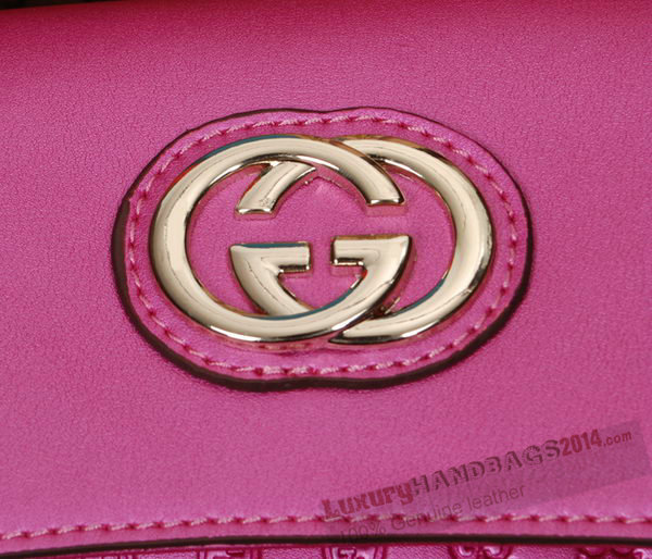 Gucci Rose pearl leather Chain Shoulder Bag 336747