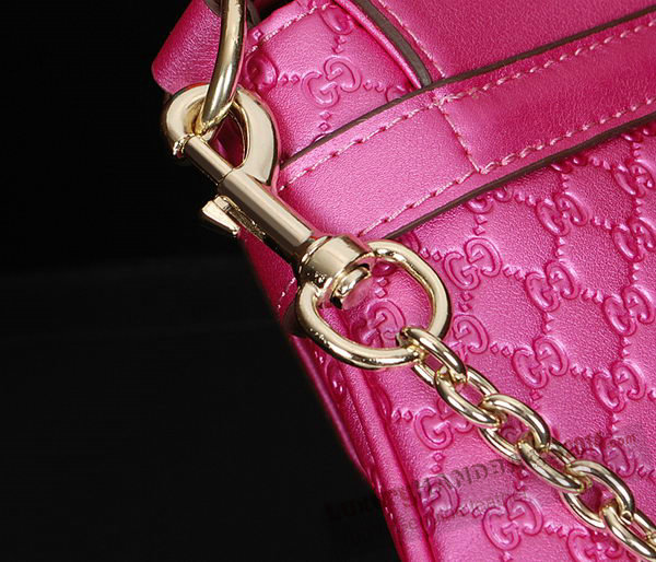 Gucci Rose pearl leather Chain Shoulder Bag 336747