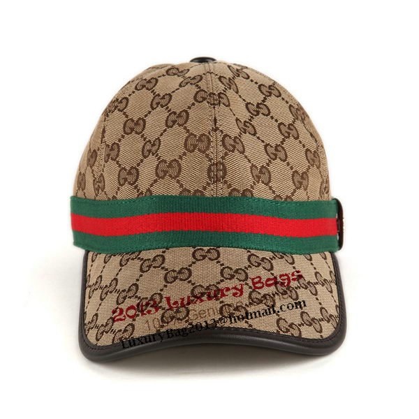 Gucci Hat GG14 Apricot&Brown