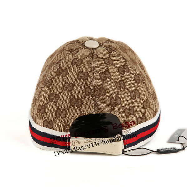 Gucci Hat GG14 Apricot&White