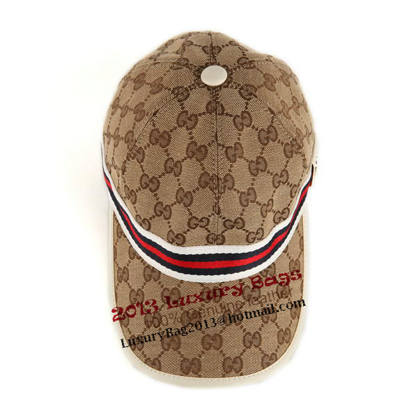 Gucci Hat GG14 Apricot&White