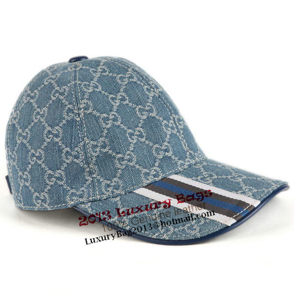 Gucci Hat GG31 Blue