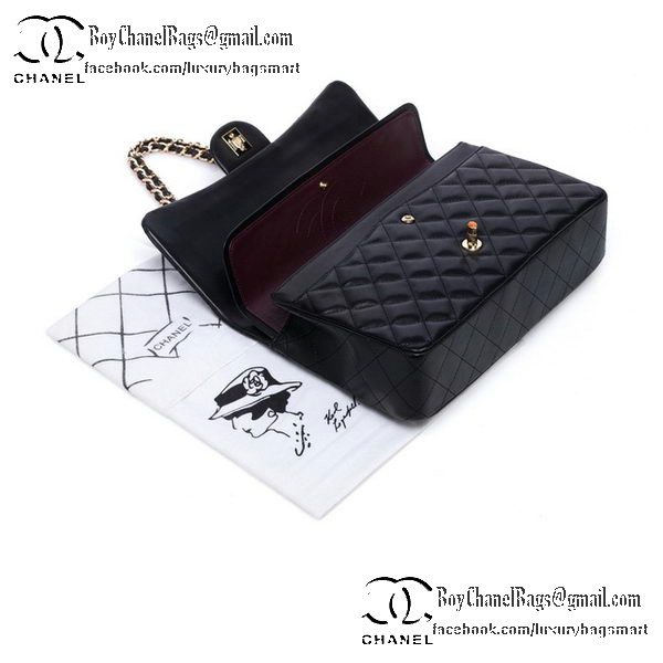 Chanel Classic Flap Bag 2.55 Series Black Original Leather CHA1112 Multicolour