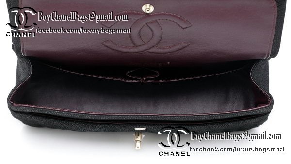 Chanel Classic Flap Bag 2.55 Series Original Nubuck Cannage Pattern CHA1112 Black