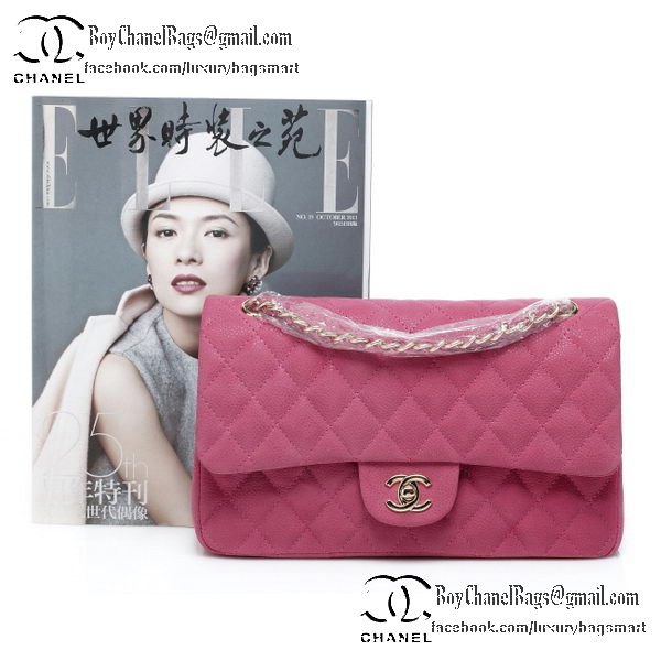 Chanel Classic Flap Bag 2.55 Series Original Nubuck Cannage Pattern CHA1112 Peach