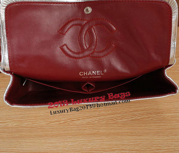 Chanel 2.55 Series Flap Bag Camellia Sheepskin Leather CHA1112