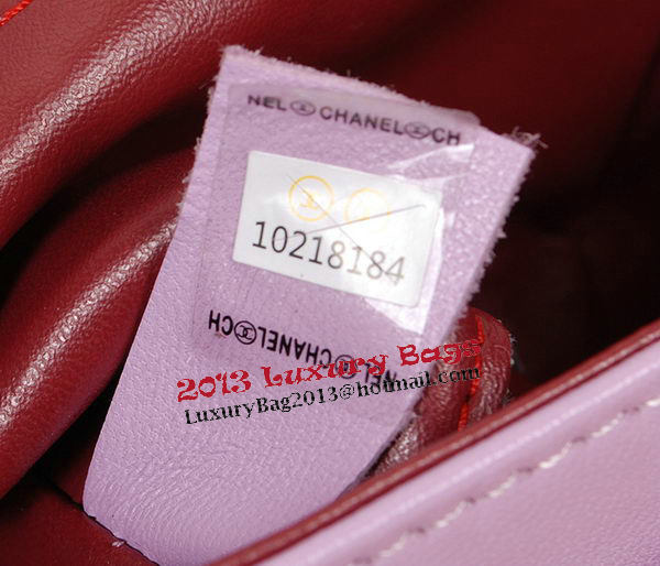 Chanel 2.55 Series Flap Bag Camellia Sheepskin Leather CHA1112