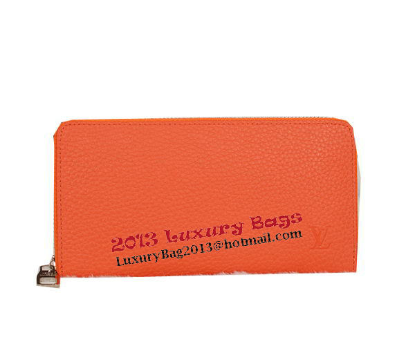 Louis Vuitton Grainy Leather Zippy Wallet M60017