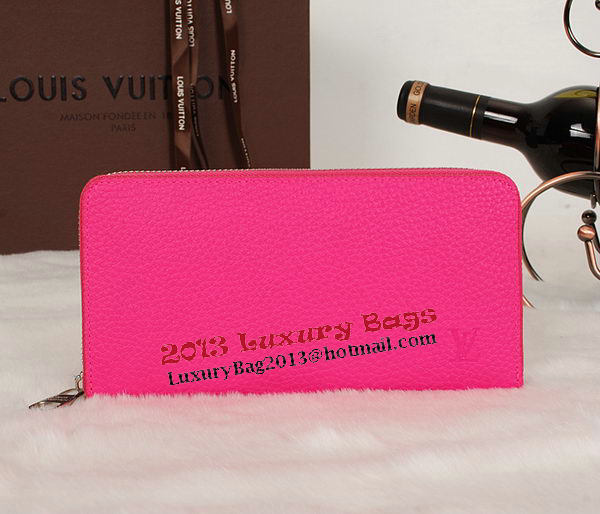 Louis Vuitton Grainy Leather Zippy Wallet M60017