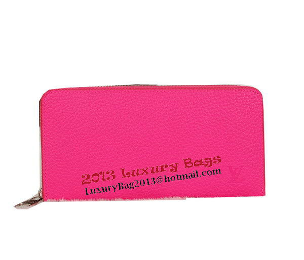 Louis Vuitton Grainy Leather Zippy Wallet M60017