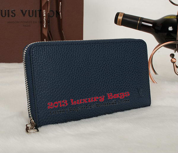 Louis Vuitton Grainy Leather Zippy Wallet M60017